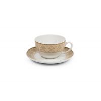 Чайная пара Tunisie Porcelaine Tiffany Or 20 см 6103520 1785
