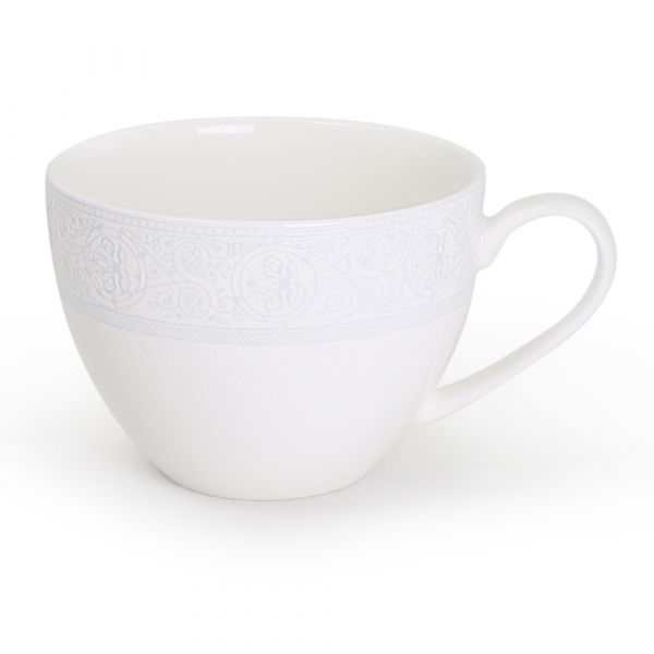 Чайный сервиз АККУ Дионис-Грей из костяного фарфора на 6 персон 15 предметов