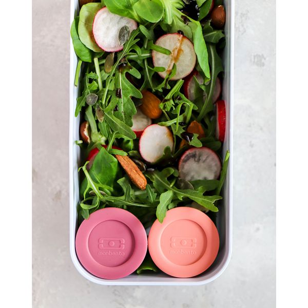 Соусницы с крышкой mb temple малые 2 шт. pink flamingo + blush