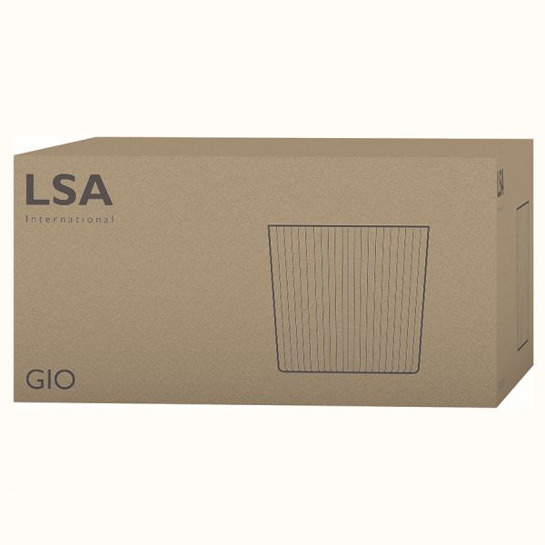 Набор из 4 стаканов Gio Line 390 мл LSA International