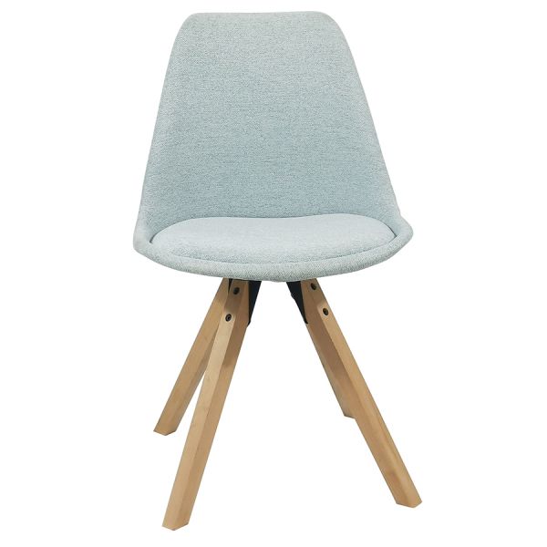 Стул harvy велюр светло-голубой