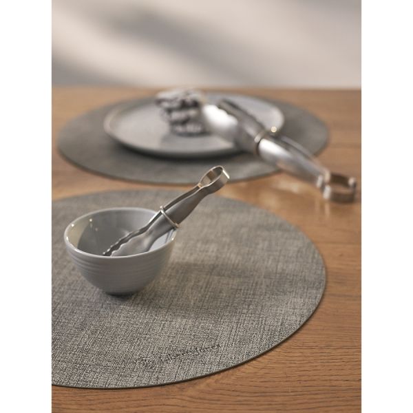Набор из 2-х сервировочных салфеток leanera, D35 см, серые Liberty Jones