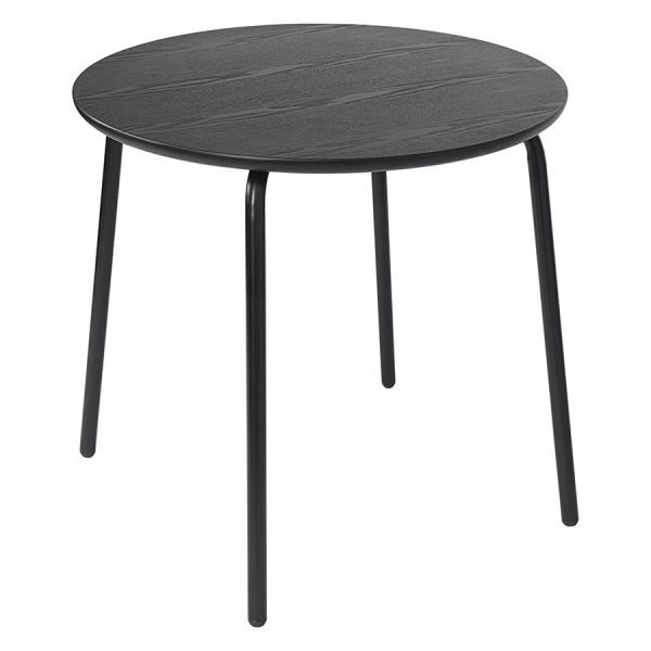 Стол обеденный round, D90 см, черный Bergenson Bjorn