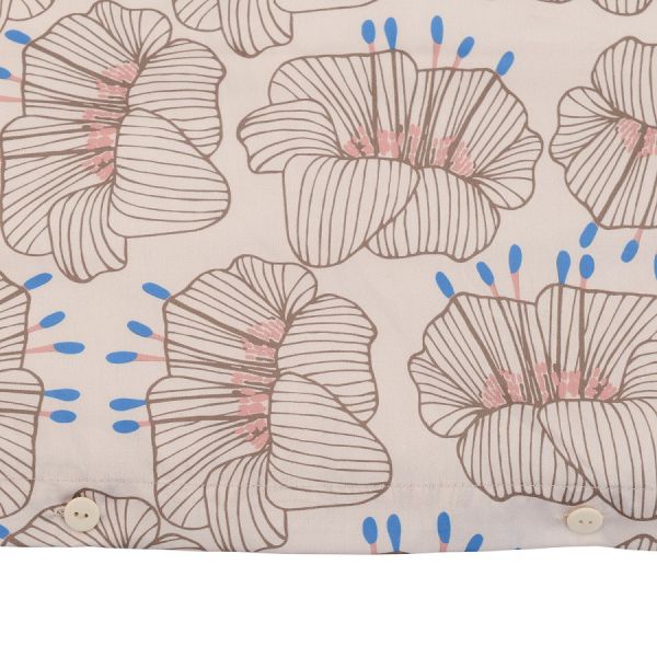 Комплект постельного белья из сатина с принтом 'Цветы' из коллекции prairie 150х200 см