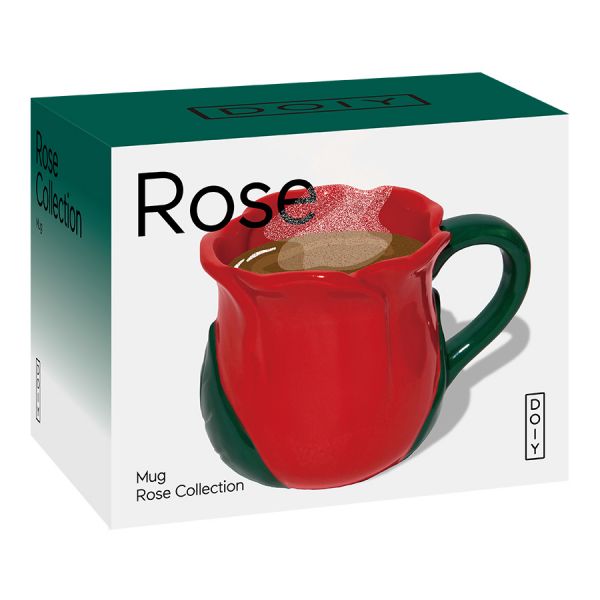 Кружка 3d rose, 350 мл Doiy
