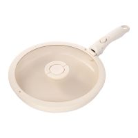 Сковорода с крышкой и съемной ручкой smart ceramic, 28 см, Smart Solutions, SS0000381