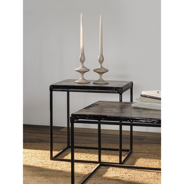 Столик журнальный mayen frosted, 50х41х53 см Bergenson Bjorn