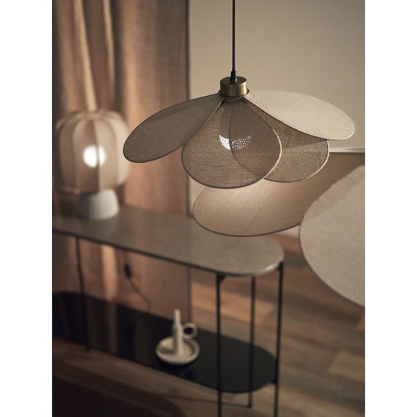 Светильник подвесной kamille, D79 см, бежевый Bergenson Bjorn