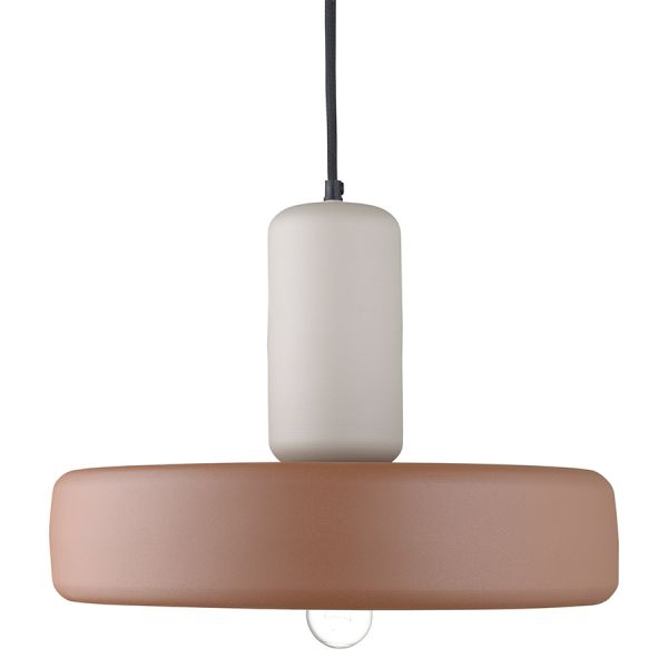 Светильник потолочный juko, D43х31 см, бежевый/коричневый Bergenson Bjorn