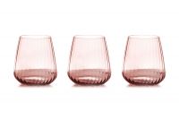 Набор стаканов для виски Opium, розовый, 0,45 л, 6 шт Le Stelle