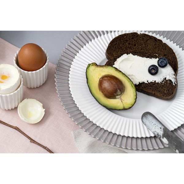 Набор из двух тарелок белого цвета из коллекции edge, 26 см Tkano