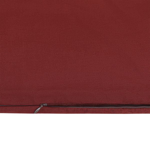 Комплект постельного белья изо льна и хлопка цвета копченой паприки из коллекции essential, 150х200 см Tkano