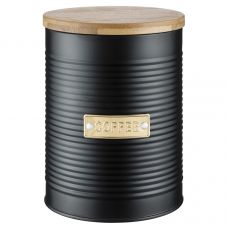 Емкость для хранения кофе Otto черная 1,4 л