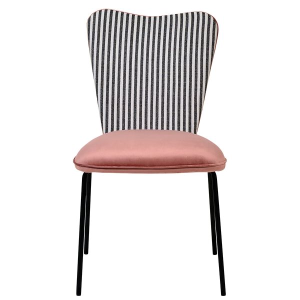 Стул pompadour, велюр, пыльная роза Bergenson Bjorn