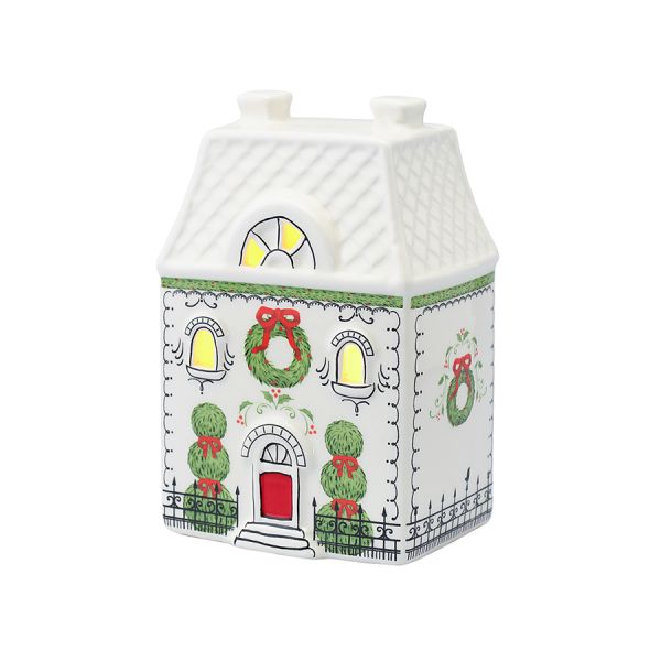 Домик с подсветкой olgod из коллекции new year essential, 15 см Tkano