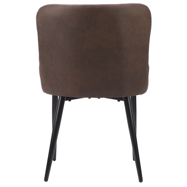 Стул calvin, экокожа, темно-коричневый Bergenson Bjorn