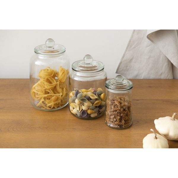 Банка для хранения стеклянная, 2 л Smart Solutions