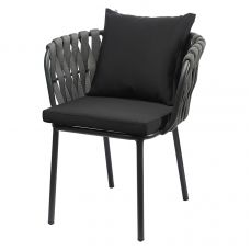 Стул braid, серый/черный Bergenson Bjorn