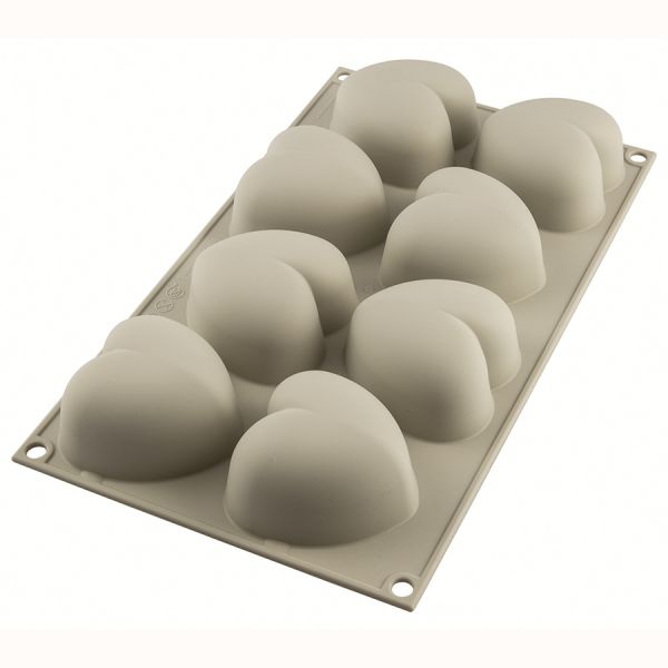 Форма для приготовления пирожных cuoricino 20,5 х 19,8 см силиконовая