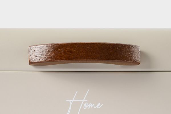 Хлебница 20х20х14 см, металл/дерево, квадратная, бежевая, Retro ANNA LAFARG