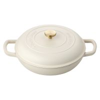 Сотейник с крышкой из коллекции 'Шеффилд', 30 см, молочный Liberty Jones
