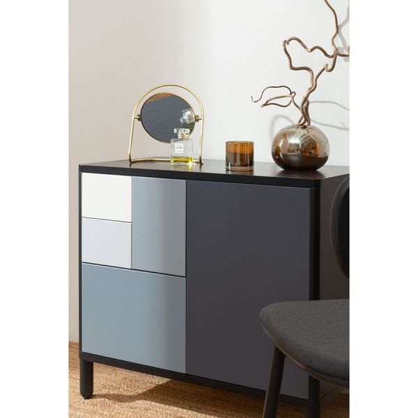 Комод saga tol 82х45х75 см черный