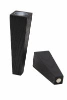 Магнитные подсвечники для высоких свечей набор 2 шт, цвет черный, LIND DNA 982910