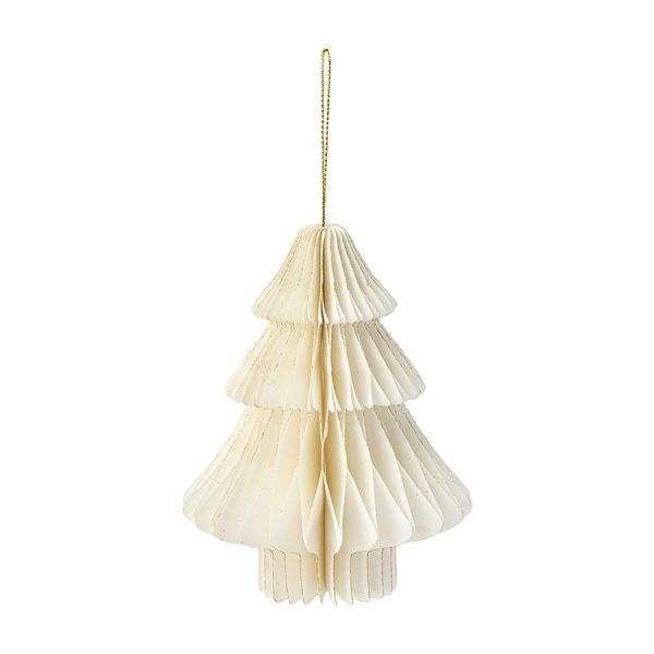 Набор новогодних украшений из бумаги Огни в лесу из коллекции new year essential, 3 шт Tkano
