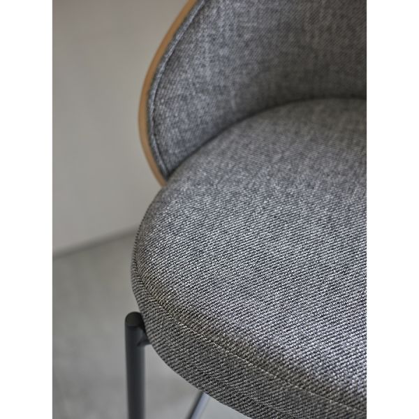 Стул барный cloud, рогожка, грифельно-серый Bergenson Bjorn