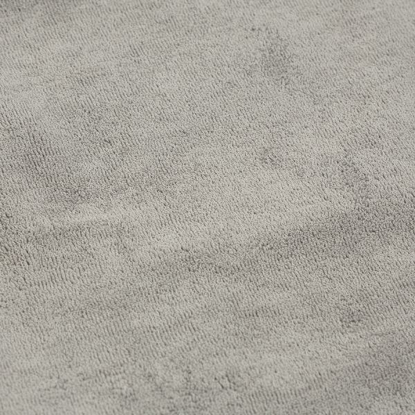 Халат махровый из чесаного хлопка серого цвета из коллекции essential, размер xl Tkano