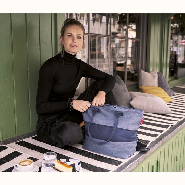 Сумка shopper e1 twist blue