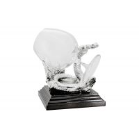 Бокал для коньяка на подставке с подогревателем Змея Гамма