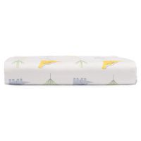 Простыня на резинке из сатина с принтом dinosauria world из коллекции tiny world 80х160х20 см