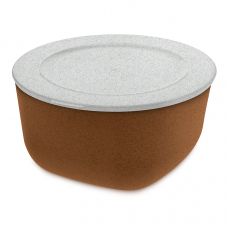 Контейнер для хранения продуктов Organic 2 л, термопластик, коричневый, Connect, 3871674, KOZIOL
