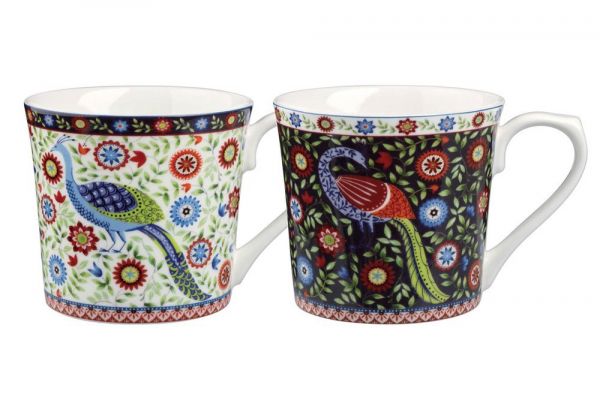 Кружка Индия 220 мл Churchill черный/белый 