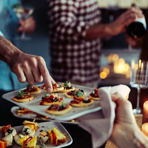 Блюдо Аперитив большое, цвет: серый     (4)     895004