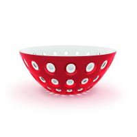 Салатница Le Murrine 25 см красная Guzzini