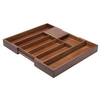 Органайзер для столовых приборов с держателем для ножей раздвижной bambox 32,5х43 см Liberty Jones