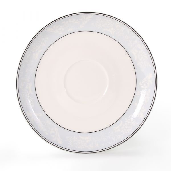 Чайный сервиз АККУ Генрих из костяного фарфора на 6 персон 15 предметов