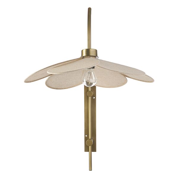 Светильник настенный kamille, 55х67 см, бежевый Bergenson Bjorn