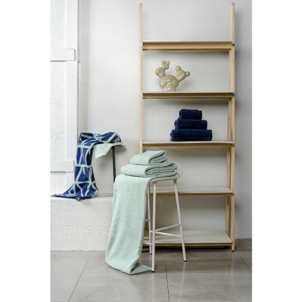 Полотенце для рук мятного цвета из коллекции Essential 50х90 см Tkano