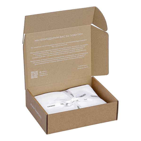 Набор наволочек из плотного сатина белого цвета из коллекции essential, 50х70 см Tkano