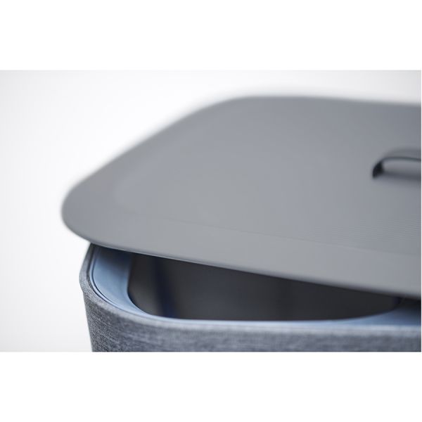 Корзина для белья tota™ 90 л черная