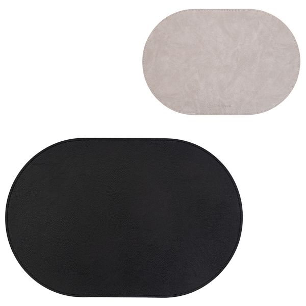 Салфетка сервировочная pool, 30х45 см, черная/светло-серая Liberty Jones