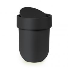 Контейнер мусорный Touch с крышкой черный