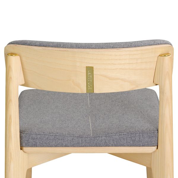 Стул барный aska рогожка ясень/серый Latitude