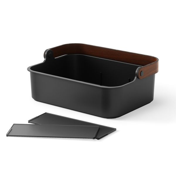 Органайзер bellwood, 37х27 см, черный/орех Umbra