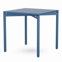 Стол обеденный saga 75х75 см, синий Latitude