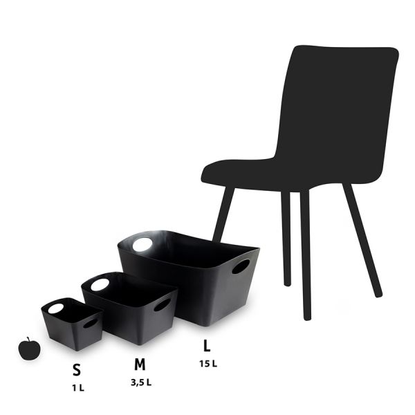 Контейнер для хранения boxxx s organic 1 л розовый