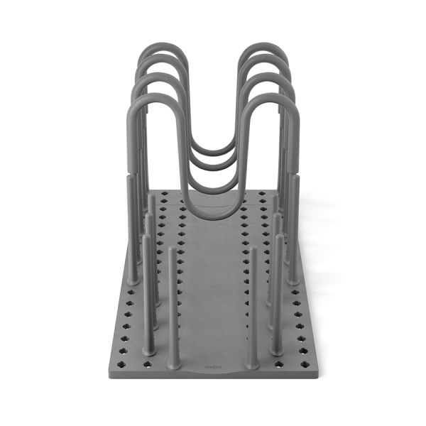 Органайзер для посуды и столовых приборов peggy, 20х55 см, серый, Umbra, 1022265-149
